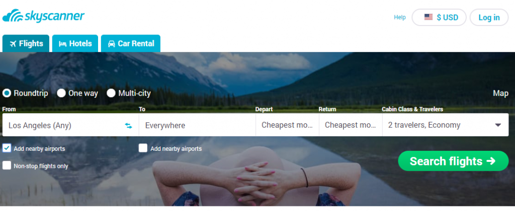 Skyscanner, Cheap Tickets to Europe
